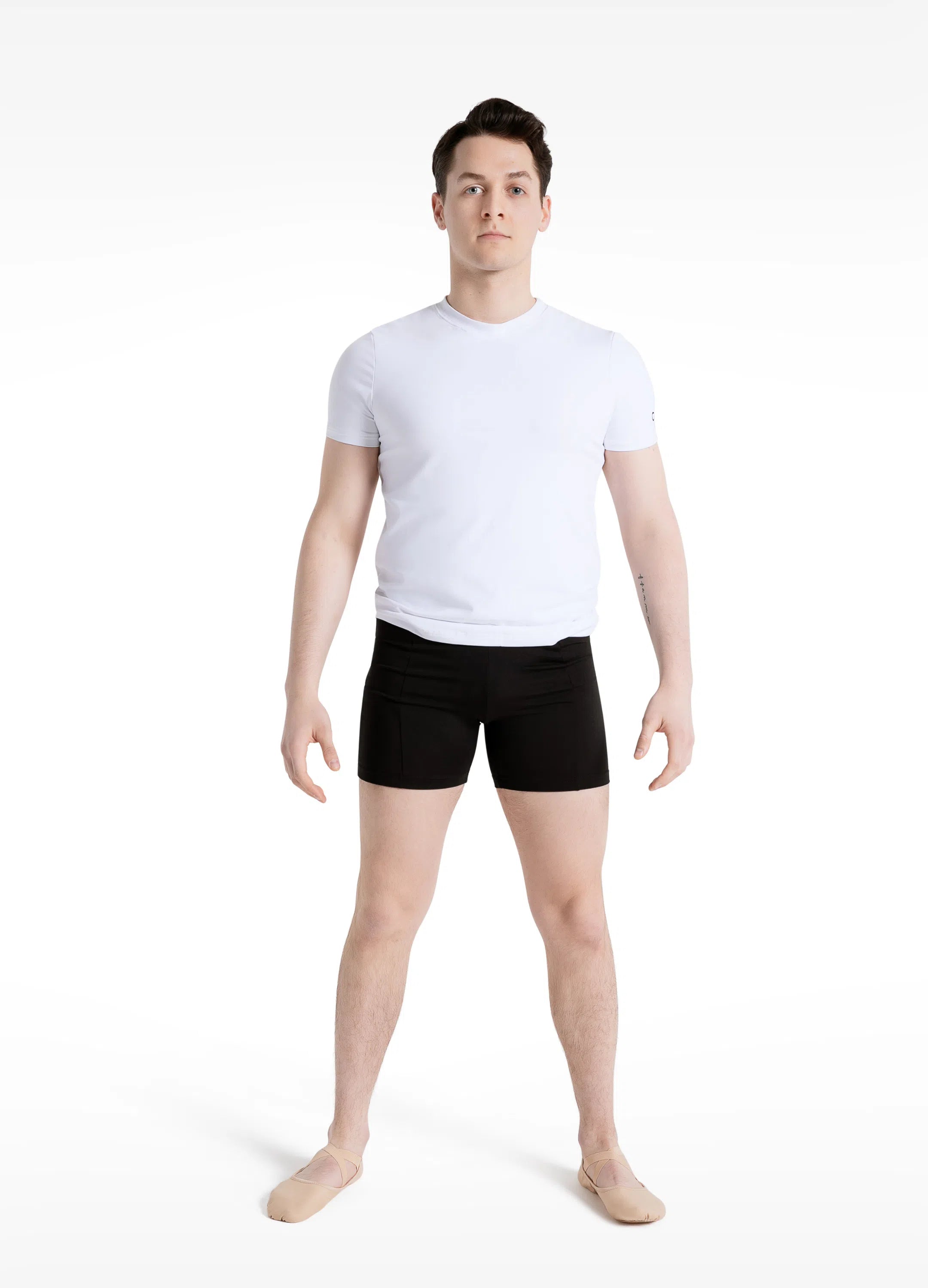 Crew Neck Tee - WHT-Capezio-Brasil