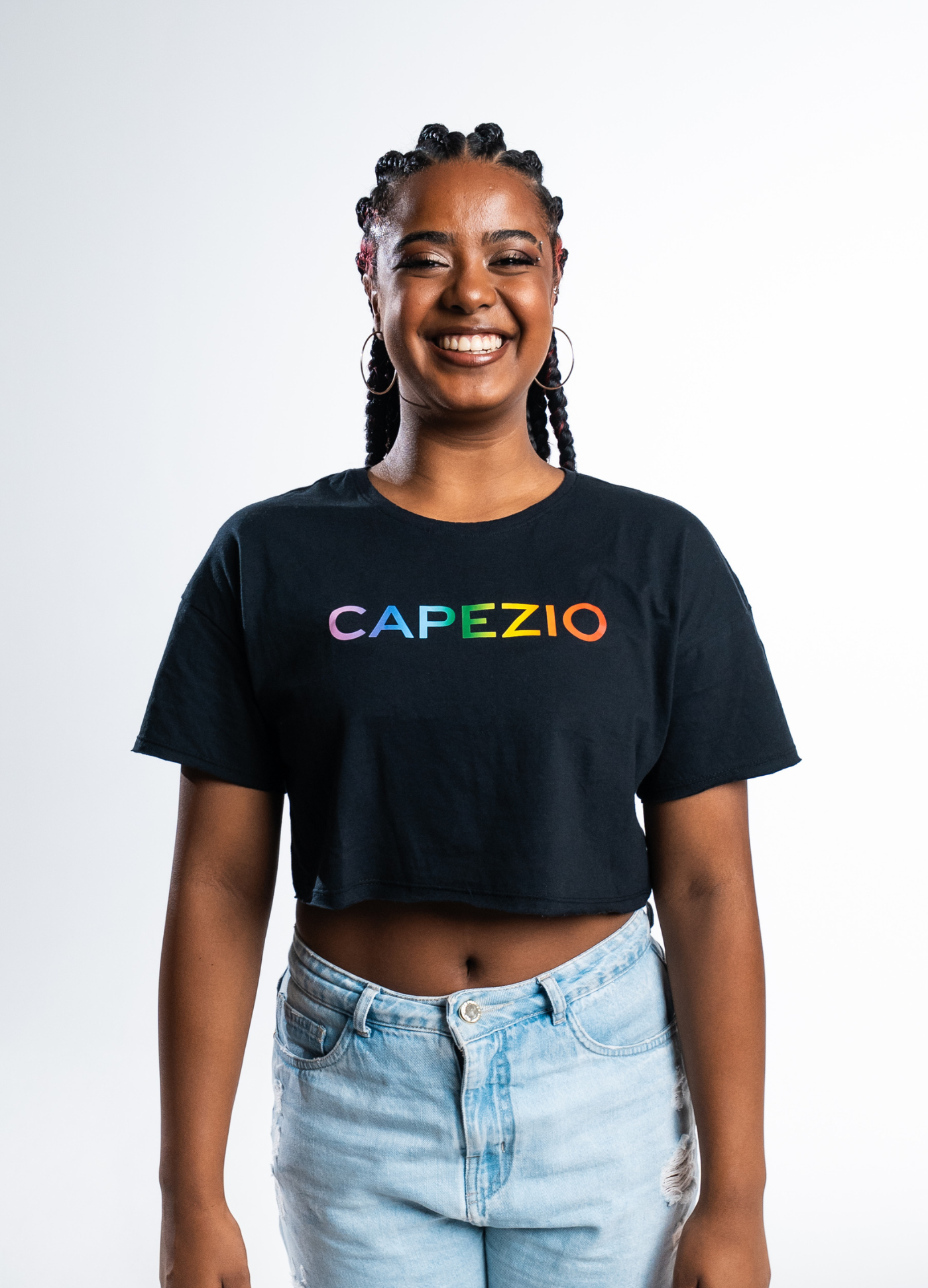 Cropped Love Is - Rainbow-Vestuário-Capezio-Brasil