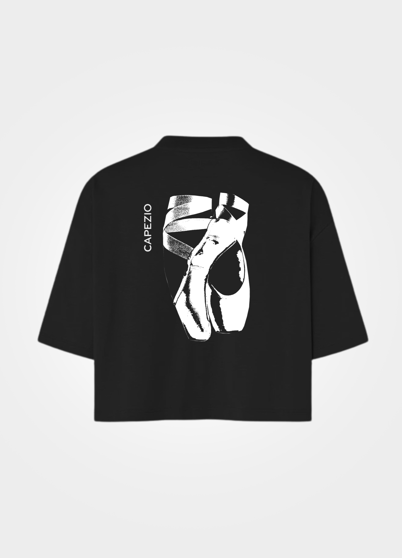 Cropped We Are Movement - Preto-Capezio-Brasil
