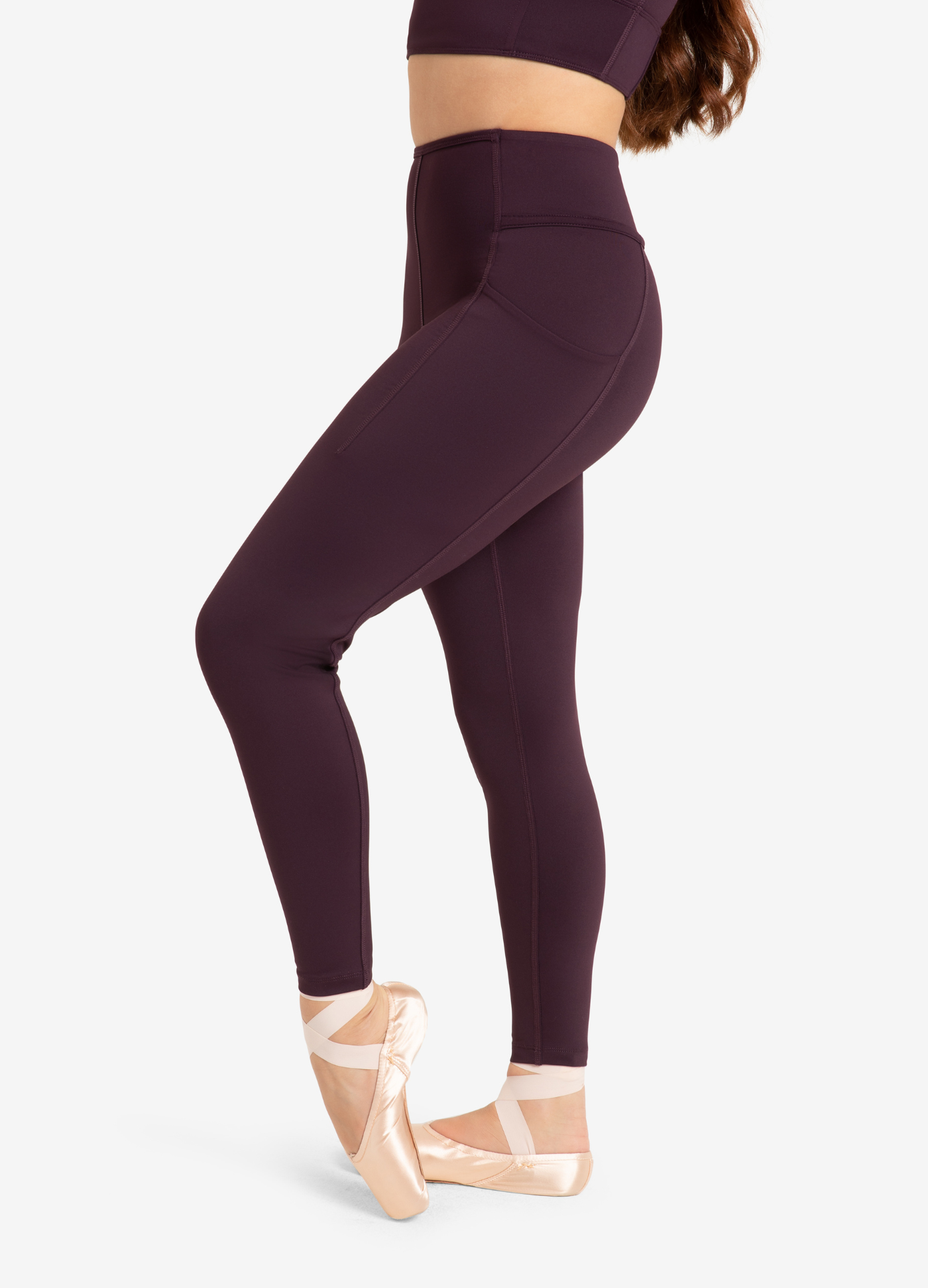 Legging Goddess Sculpt - Berinjela-Vestuário-Capezio-Brasil