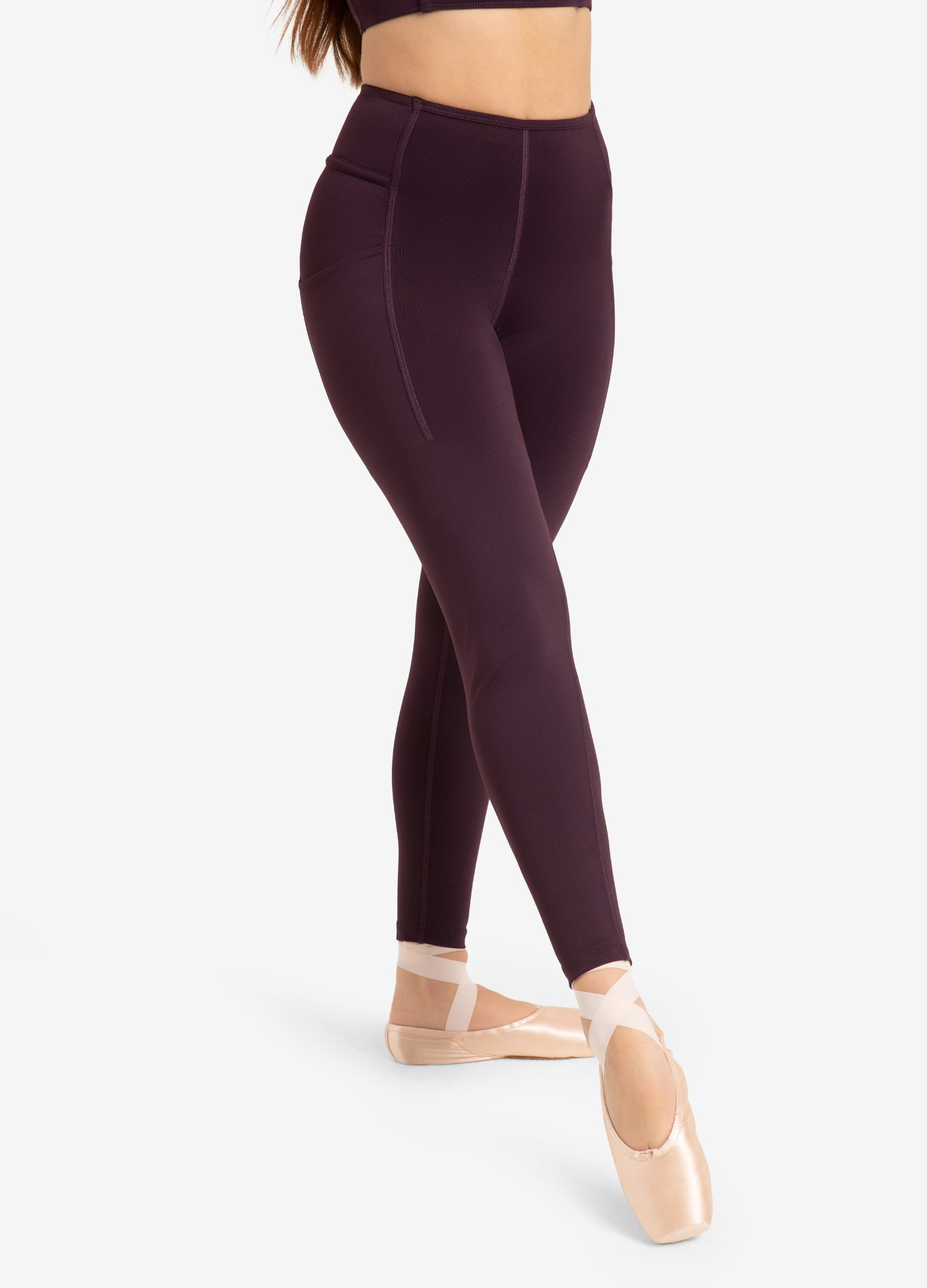 Legging Goddess Sculpt - Berinjela-Vestuário-Capezio-Brasil