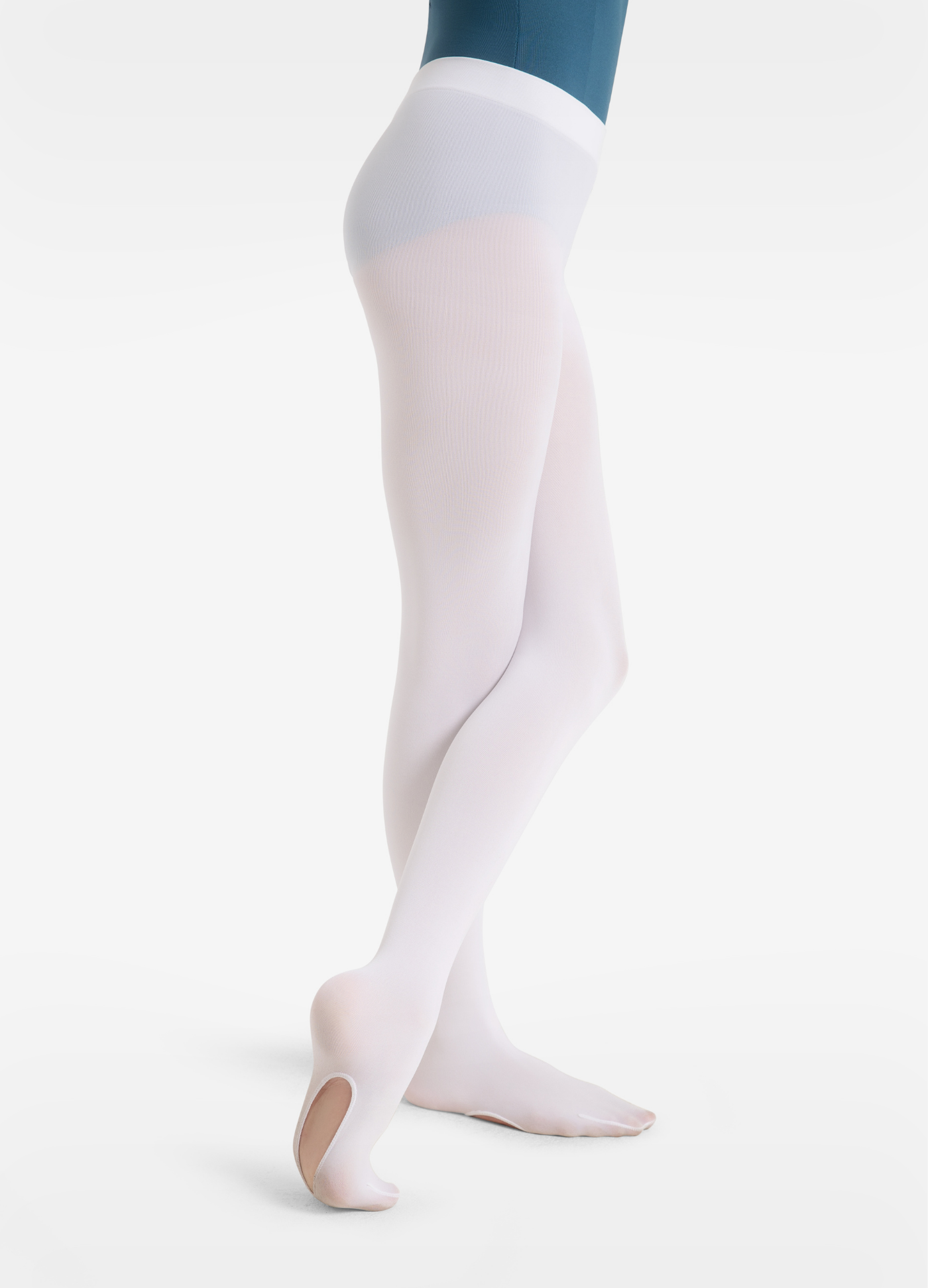 Meia Calça Ultra Soft - Infantil Branco-Capezio-Brasil