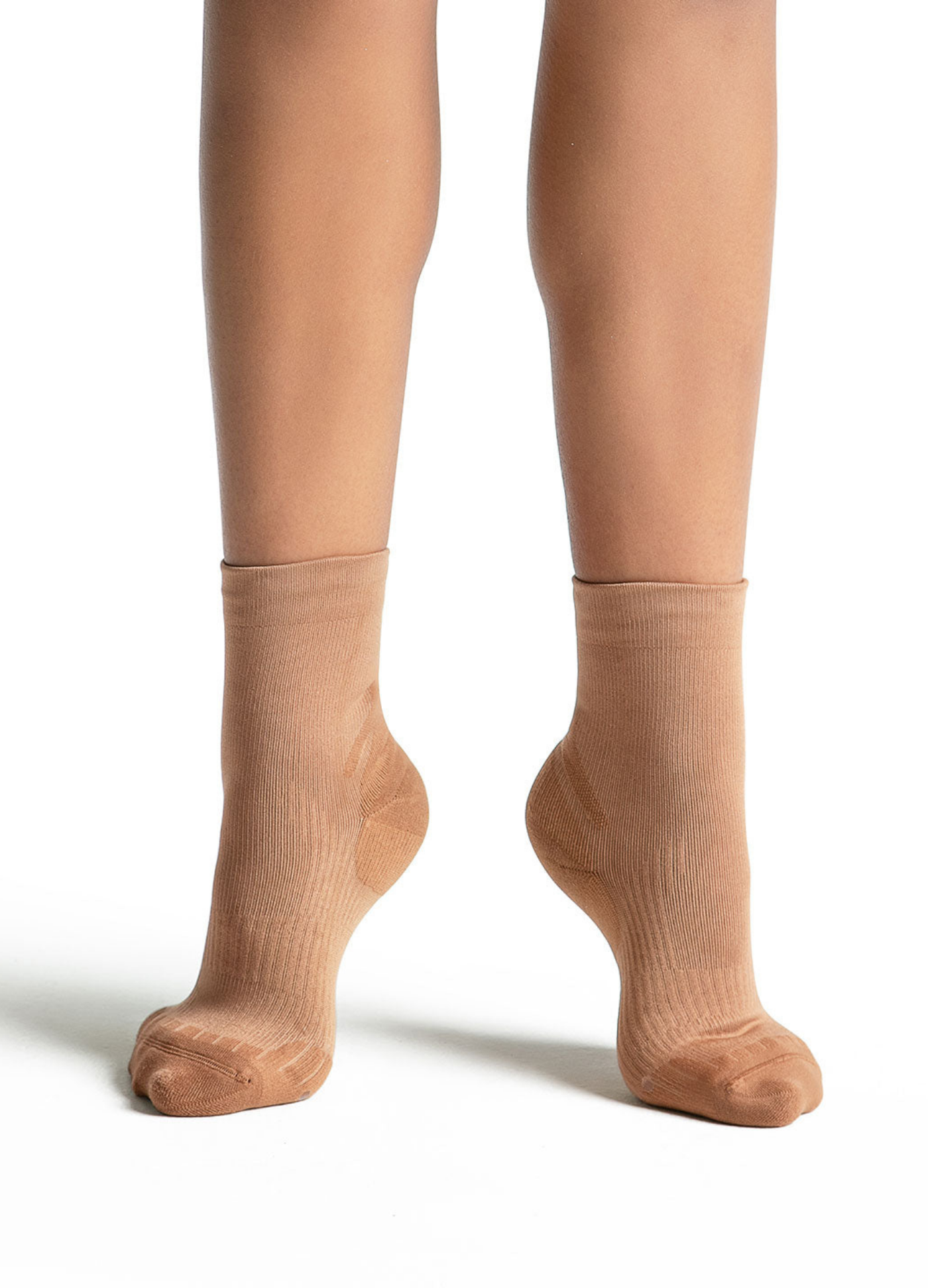 Meia Lifeknit Sox II Light Suntan - Comprimento Baixo-Capezio-Brasil