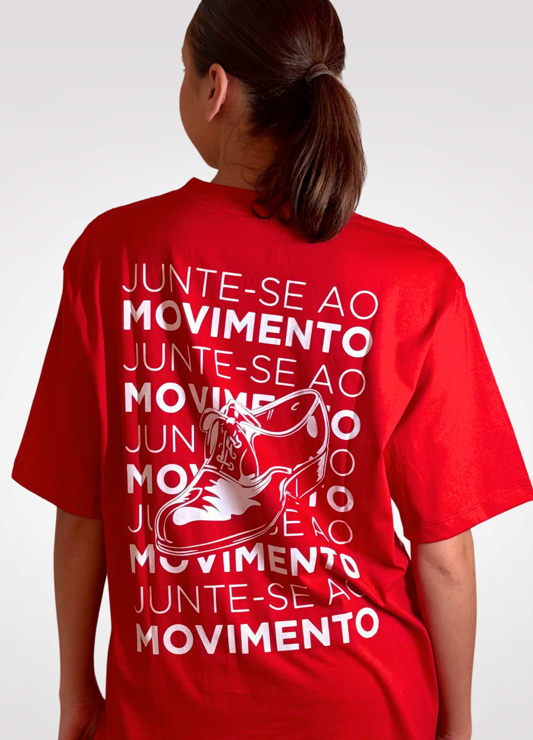 TAP CPZ - Camiseta Oversized - RED-Capezio-Brasil