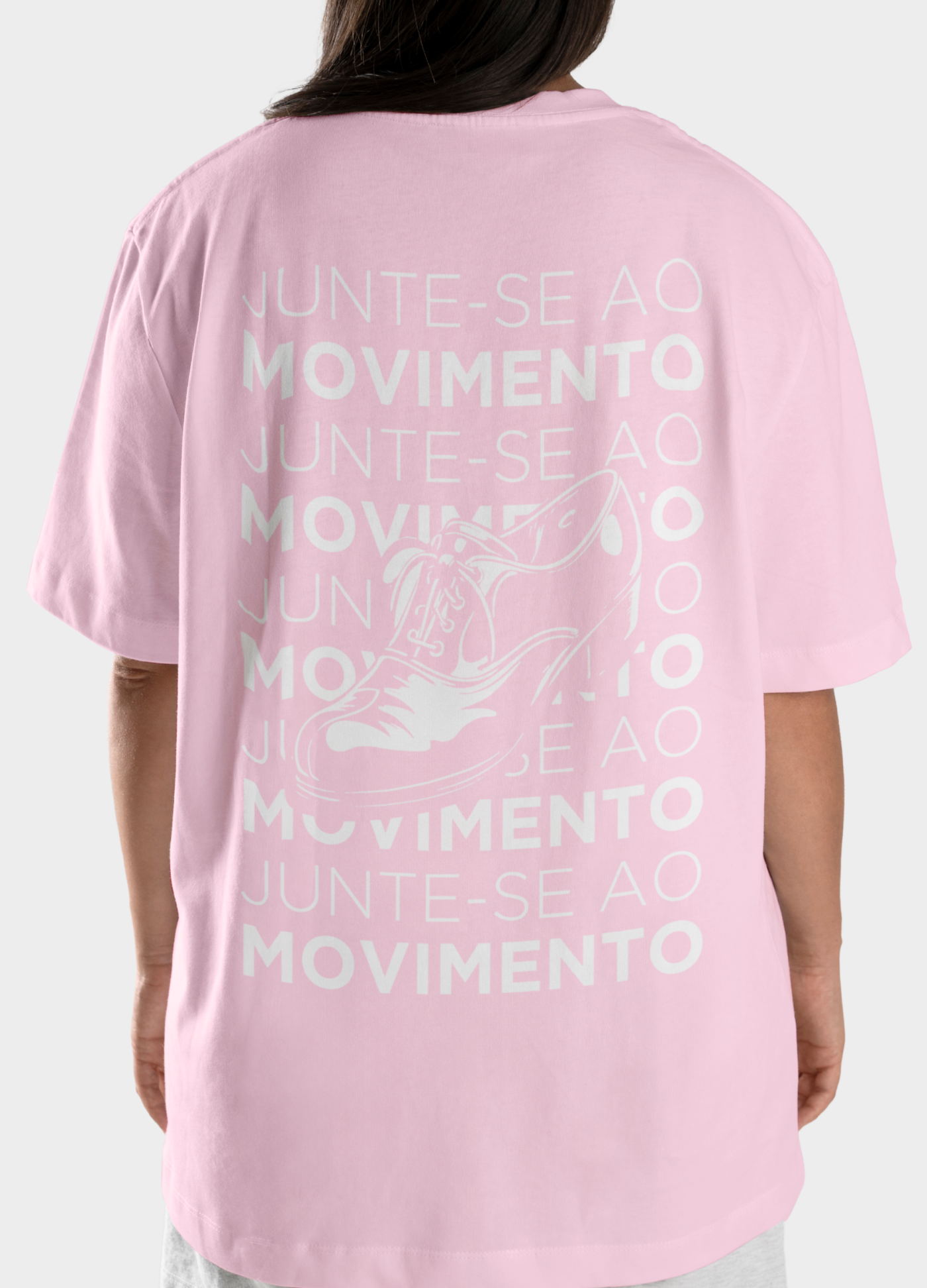 TAP CPZ - Camiseta Oversized - Rosa-Capezio-Brasil