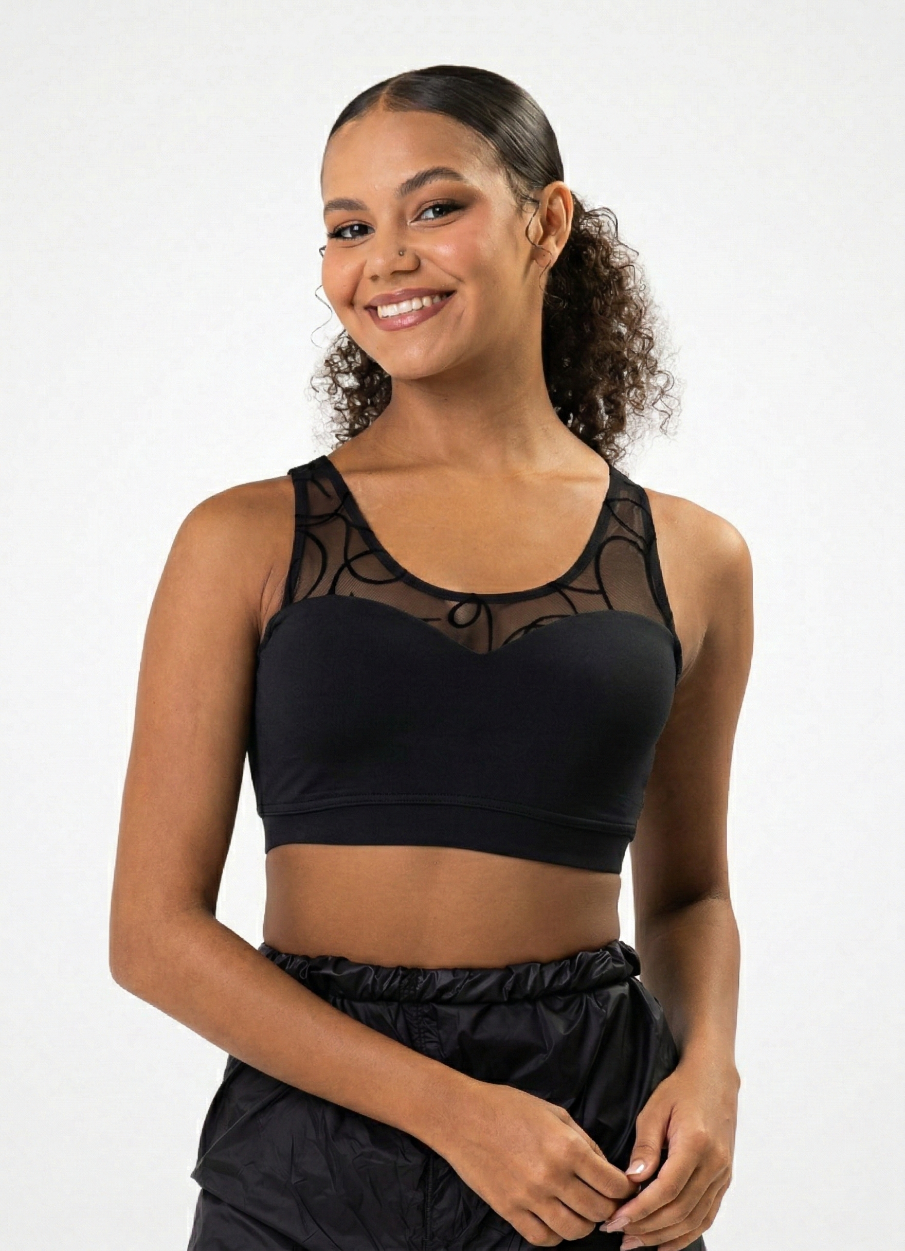 Top Beatrice Preto-Capezio-Brasil