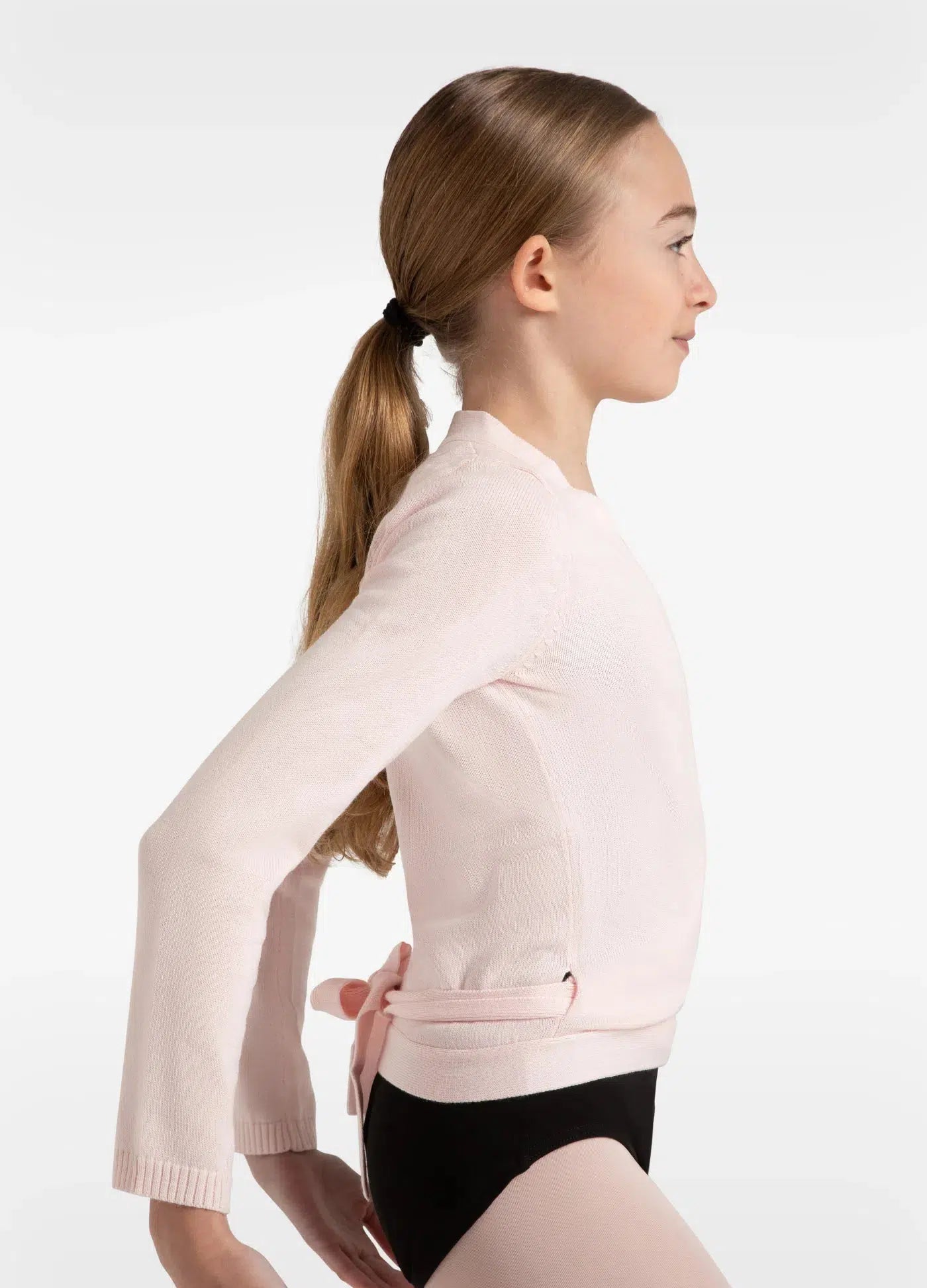 Bolero Manga Comprida com Amarração Infantil-Capezio Brazil-Capezio Brazil