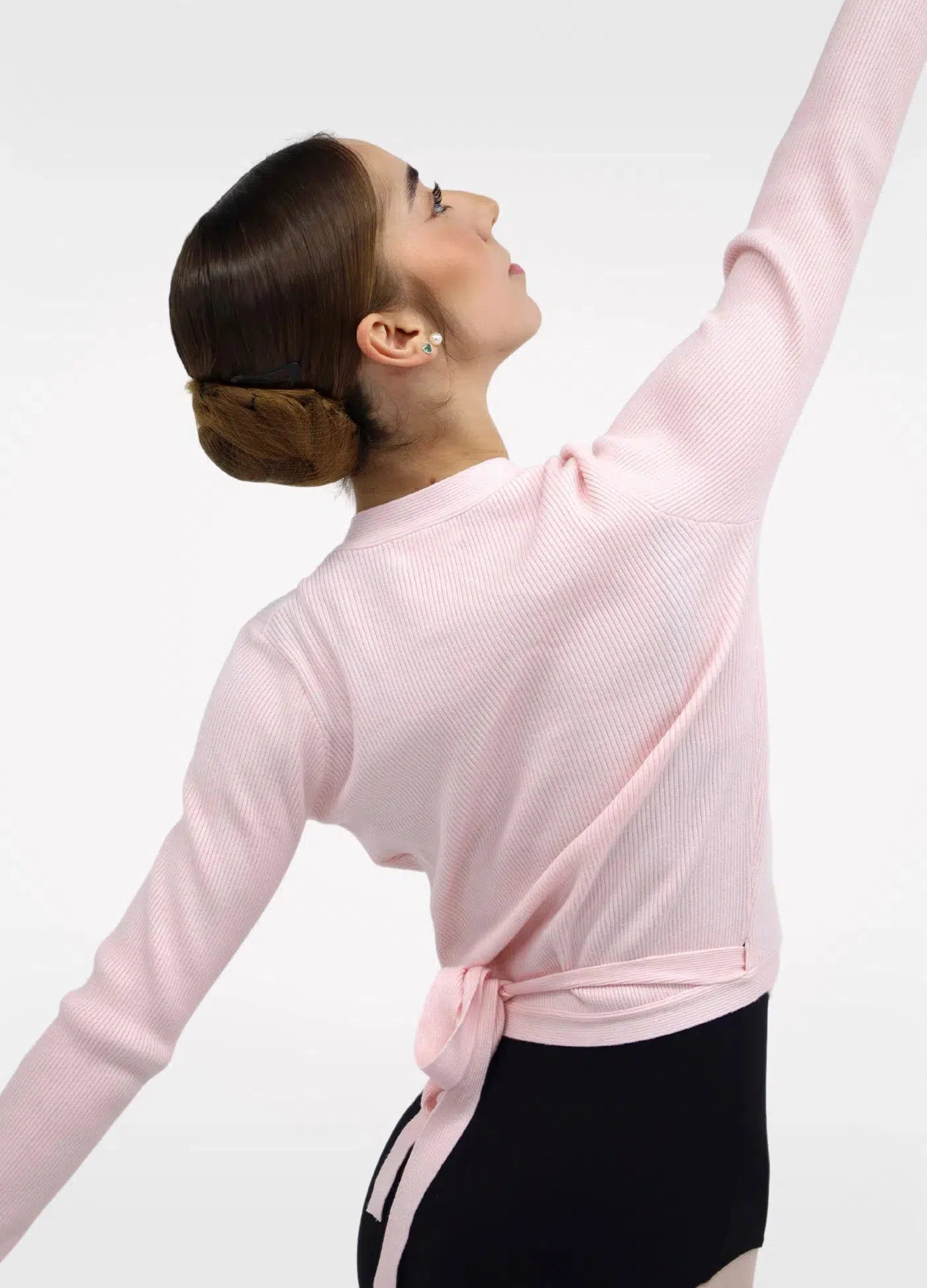 Bolero Manga Comprida com Amarração - Pink-Capezio Brazil-Capezio Brazil