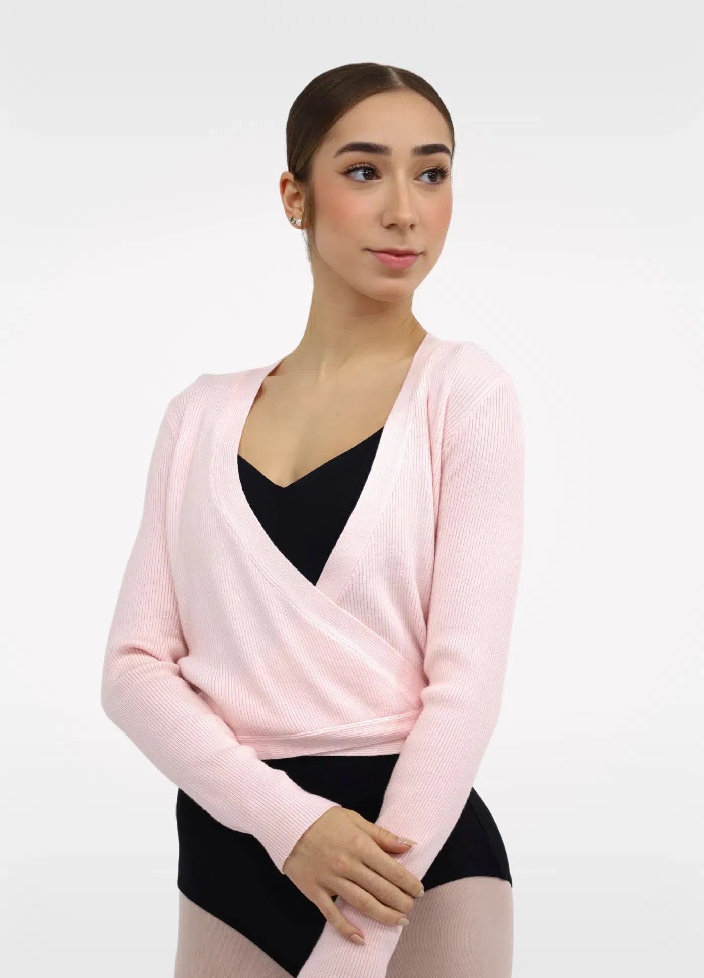 Bolero Manga Comprida com Amarração - Pink-Capezio Brazil-PINK-XL-Capezio Brazil