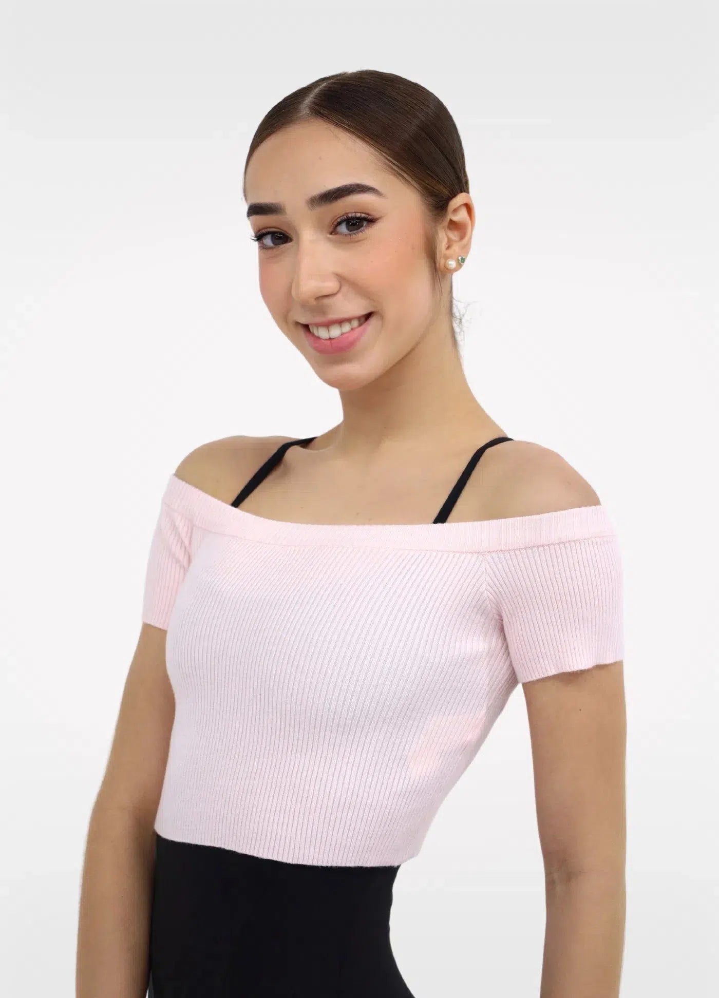 Bolero Manga Curta - Pink-Capezio Brazil-S-PINK-Capezio Brazil