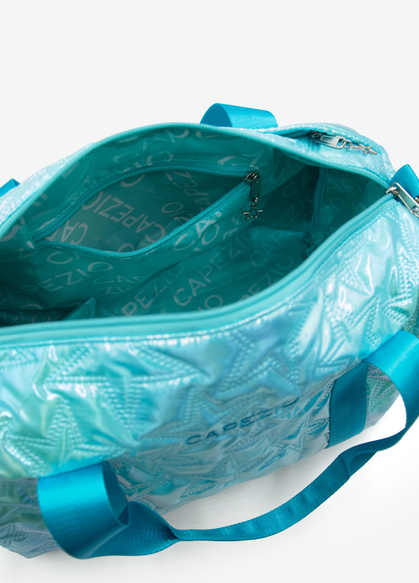 BOLSA METALLIC STAR - Azul-Acessórios-FORVM COMERCIO EXTERIOR LTDA EPP-Capezio Brazil