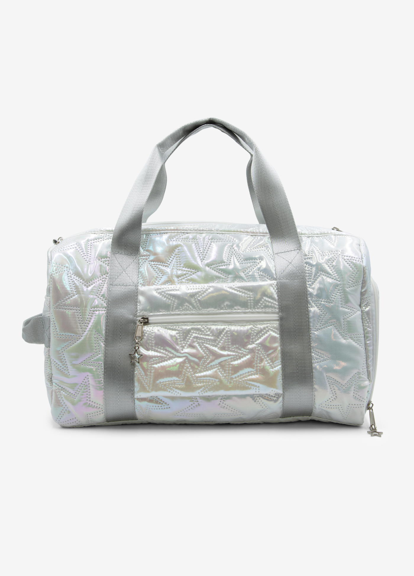 BOLSA METALLIC STAR - Prata-Acessórios-FORVM COMERCIO EXTERIOR LTDA EPP-Capezio Brazil