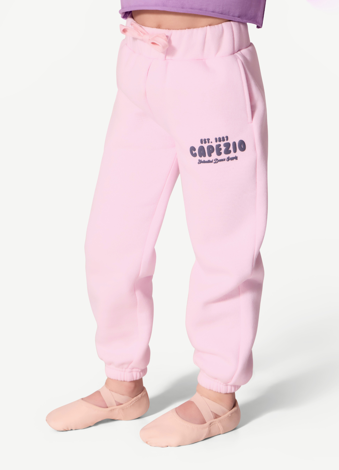 CALÇA DE MOLETOM INFANTO-JUVENIL-FORVM COMERCIO EXTERIOR LTDA EPP-Capezio Brazil