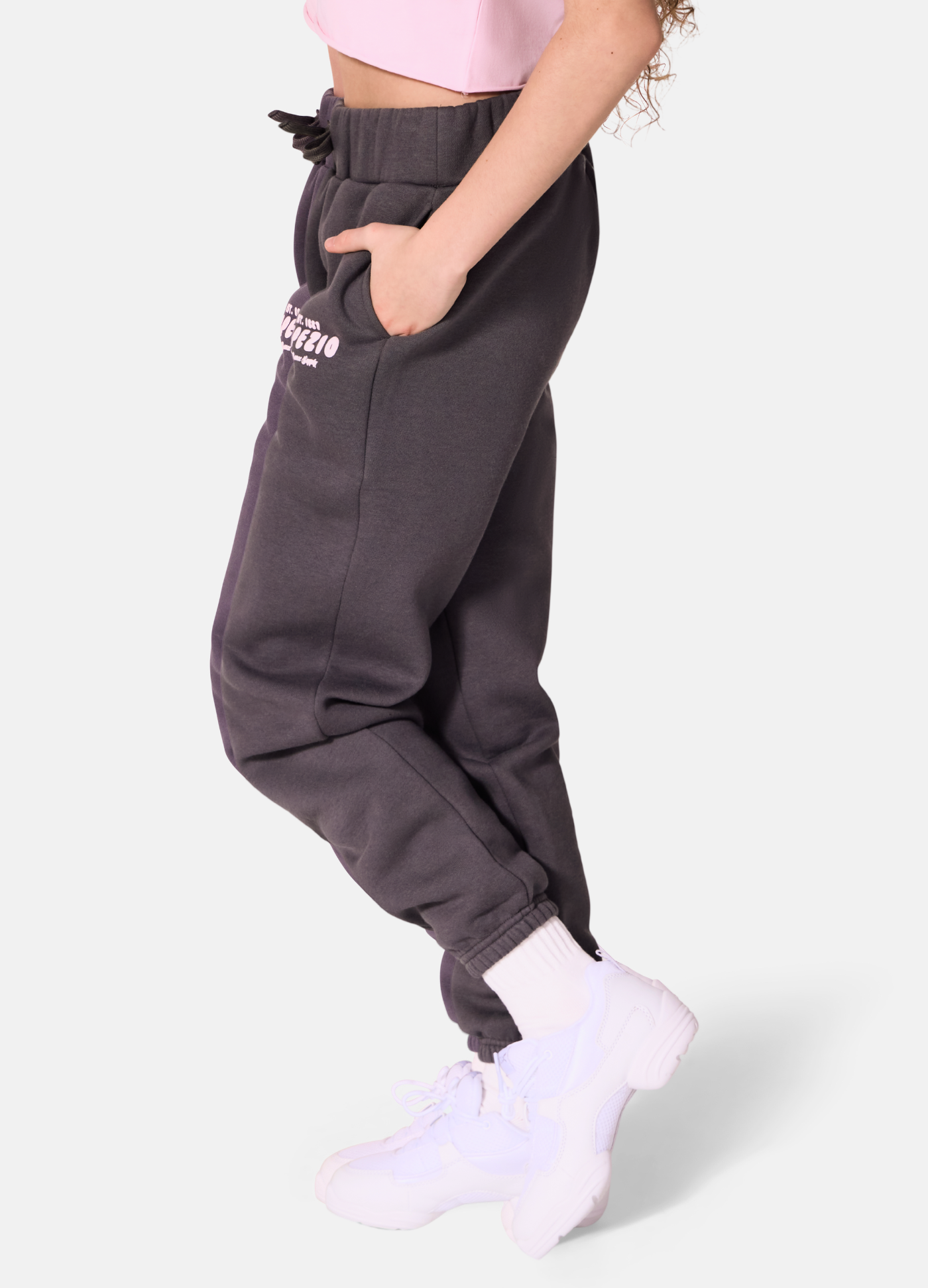 CALÇA DE MOLETOM INFANTO-JUVENIL-FORVM COMERCIO EXTERIOR LTDA EPP-Capezio Brazil
