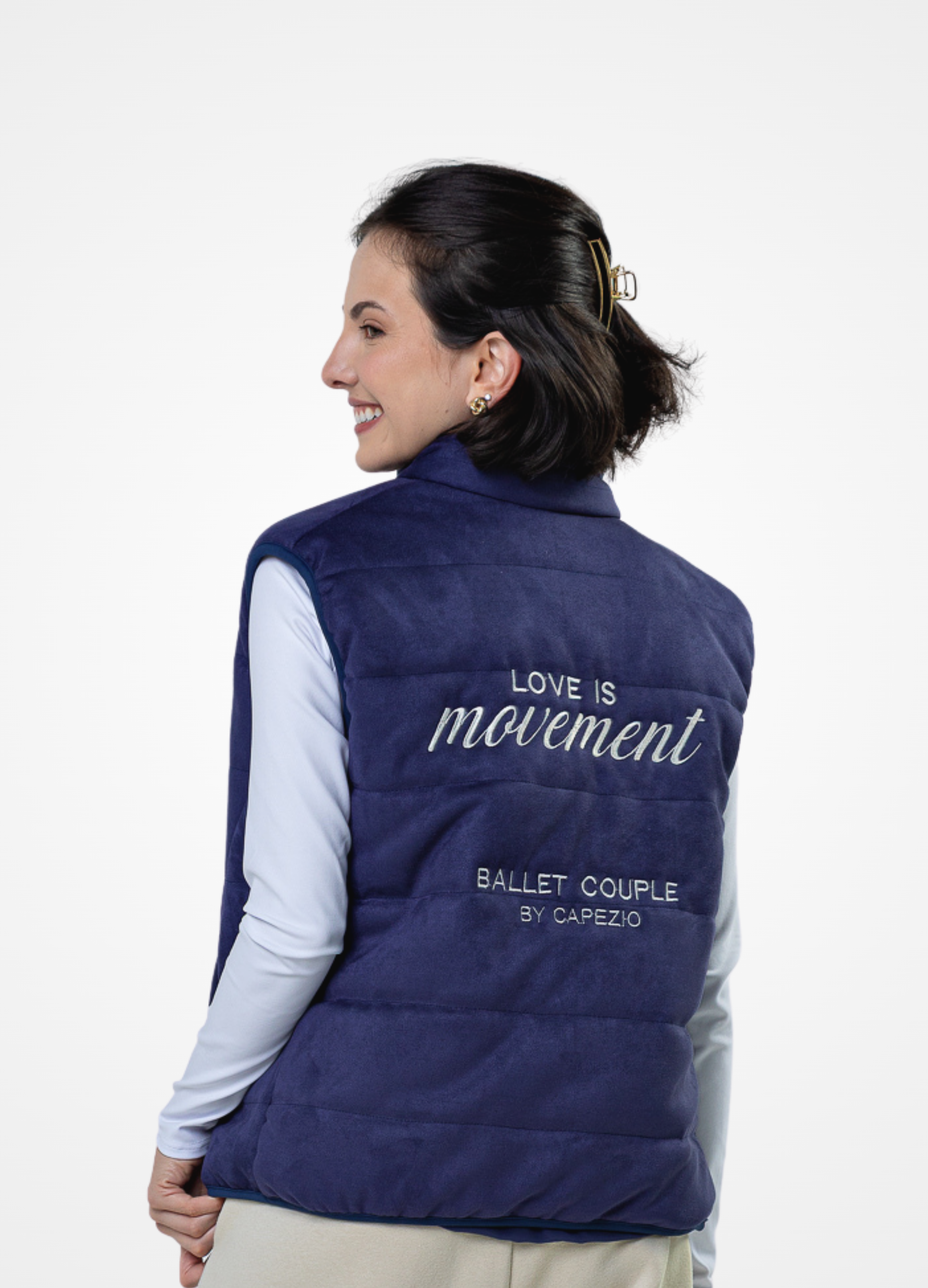 Colete Ballet Couple - Azul-Vestuário-EDYS BRAND LTDA-Capezio Brazil