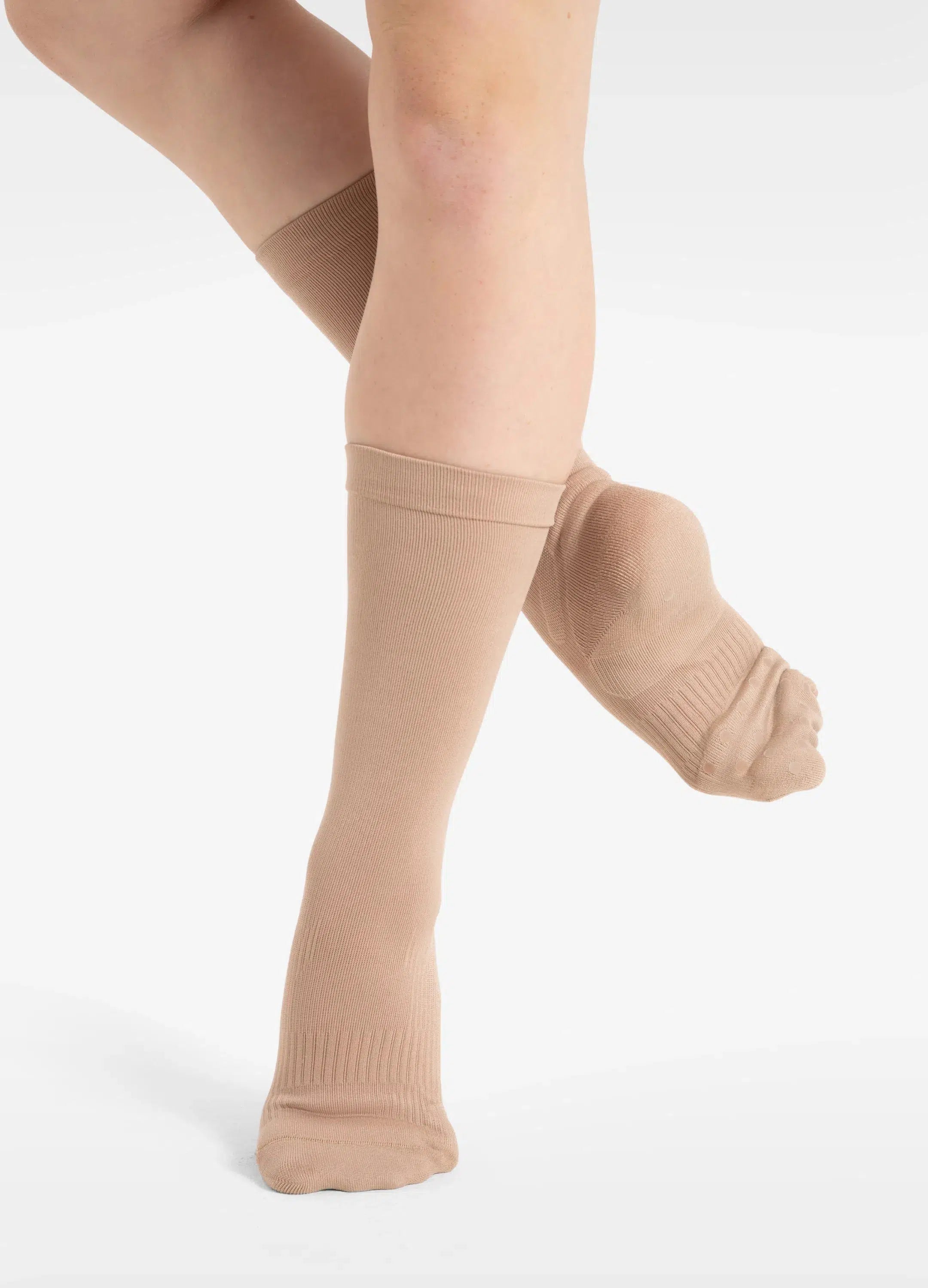 Lifeknit Sox Nude - Comprimento Médio-capezio1887-Capezio Brazil