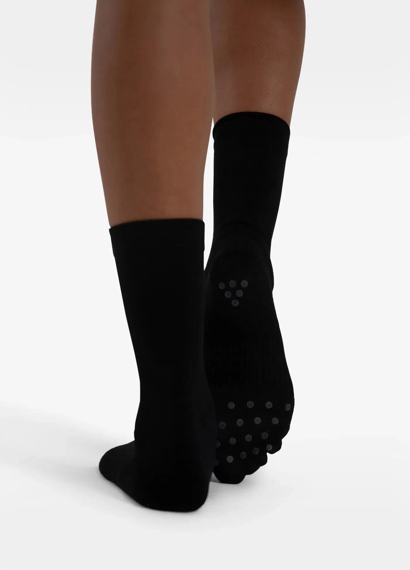 Lifeknit Sox Preta - Comprimento Médio-capezio1887-BLACK-S-Capezio Brazil
