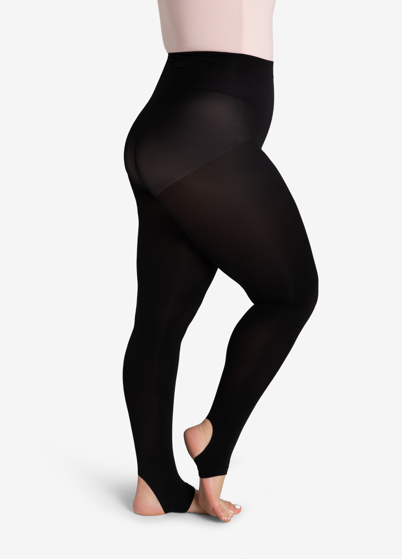 Meia-Calça Ultra Soft™ com Abertura para Pé-FORVM COMERCIO EXTERIOR LTDA EPP-Capezio Brazil