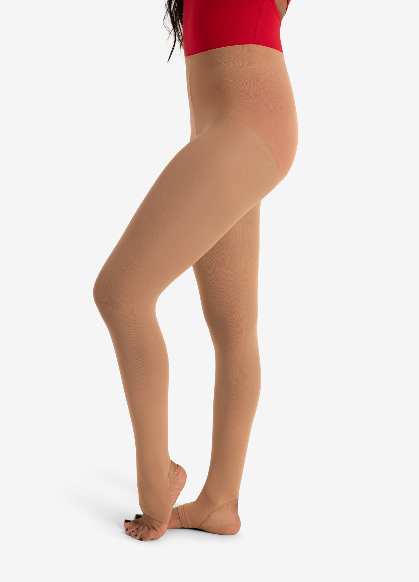 Meia-Calça Ultra Soft™ com Abertura para Pé-FORVM COMERCIO EXTERIOR LTDA EPP-Capezio Brazil