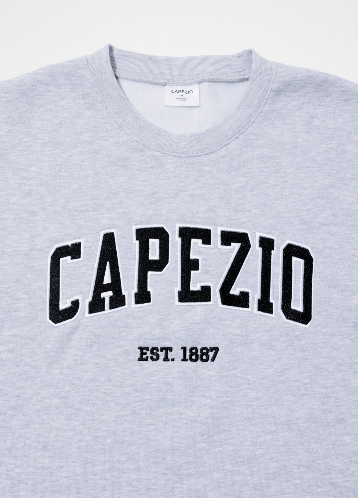 MOLETOM CAPEZIO - CINZA