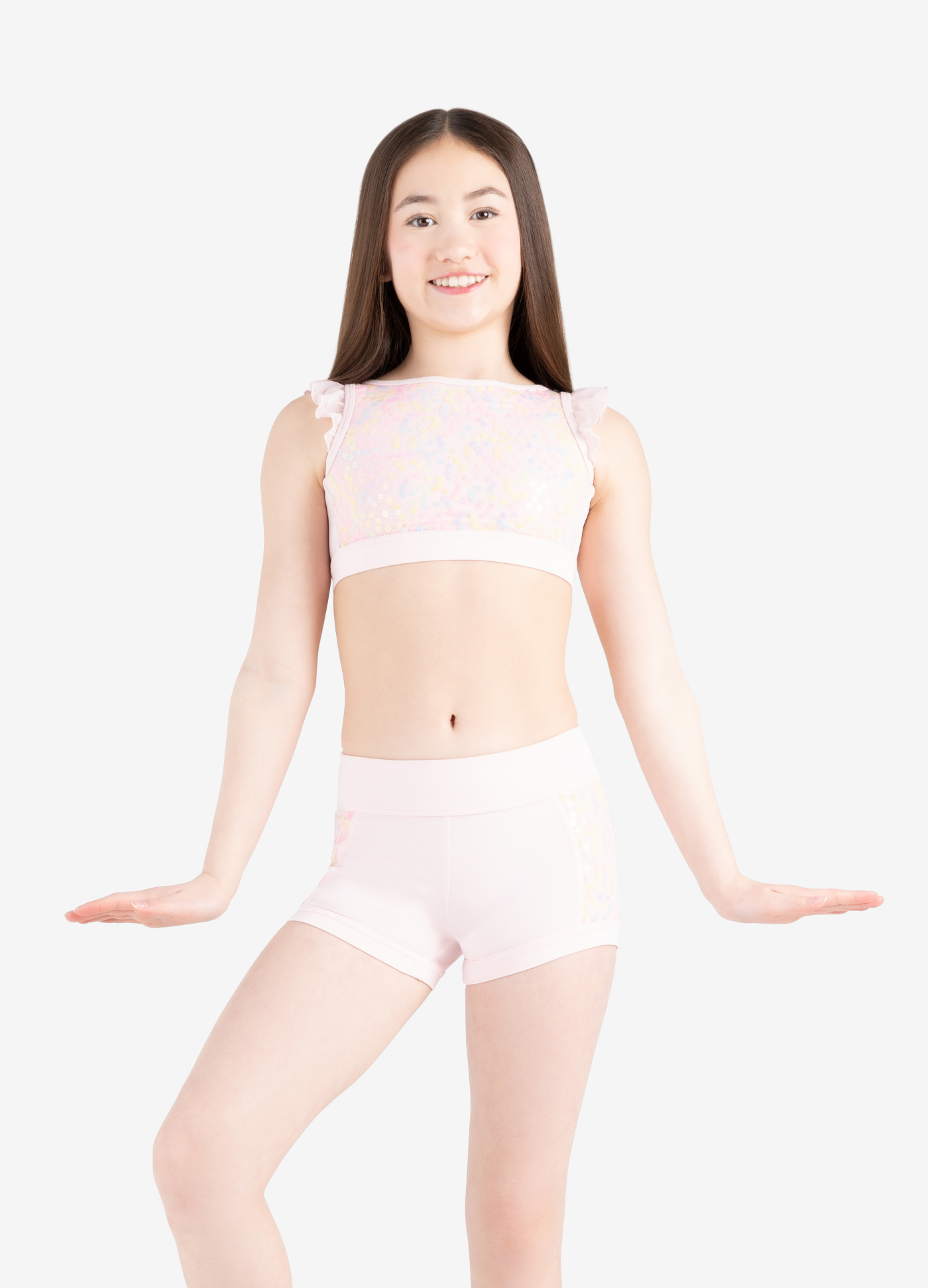 Petal Top - Rosa-FORVM COMERCIO EXTERIOR LTDA EPP-PINK-S-Capezio Brazil