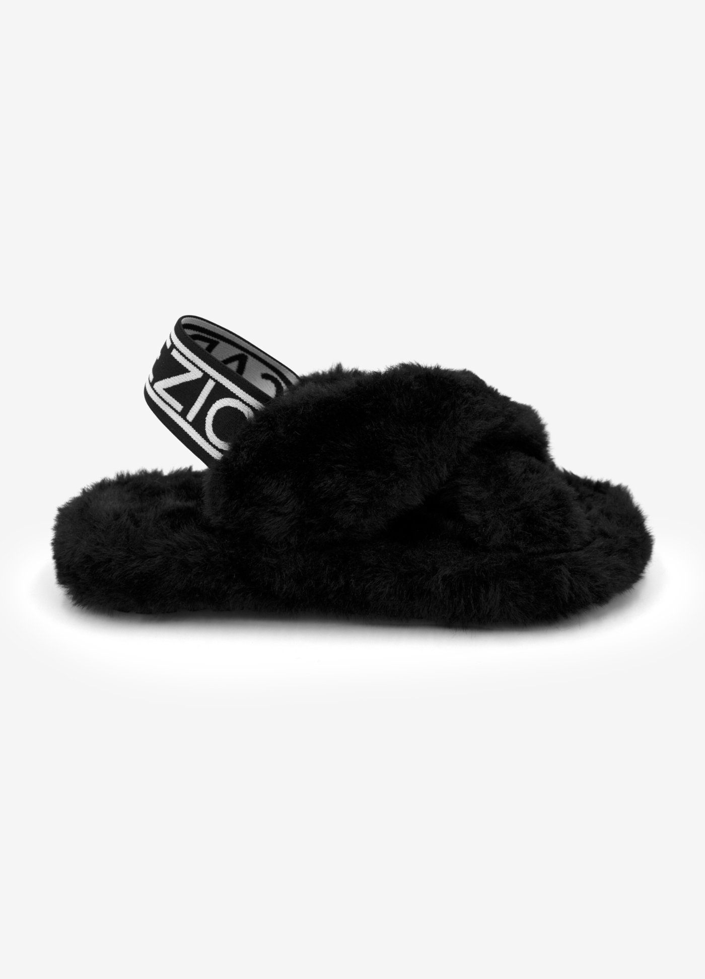 Plush Slipper - Preto-FORVM COMERCIO EXTERIOR LTDA EPP-XS-BLACK-Capezio Brazil