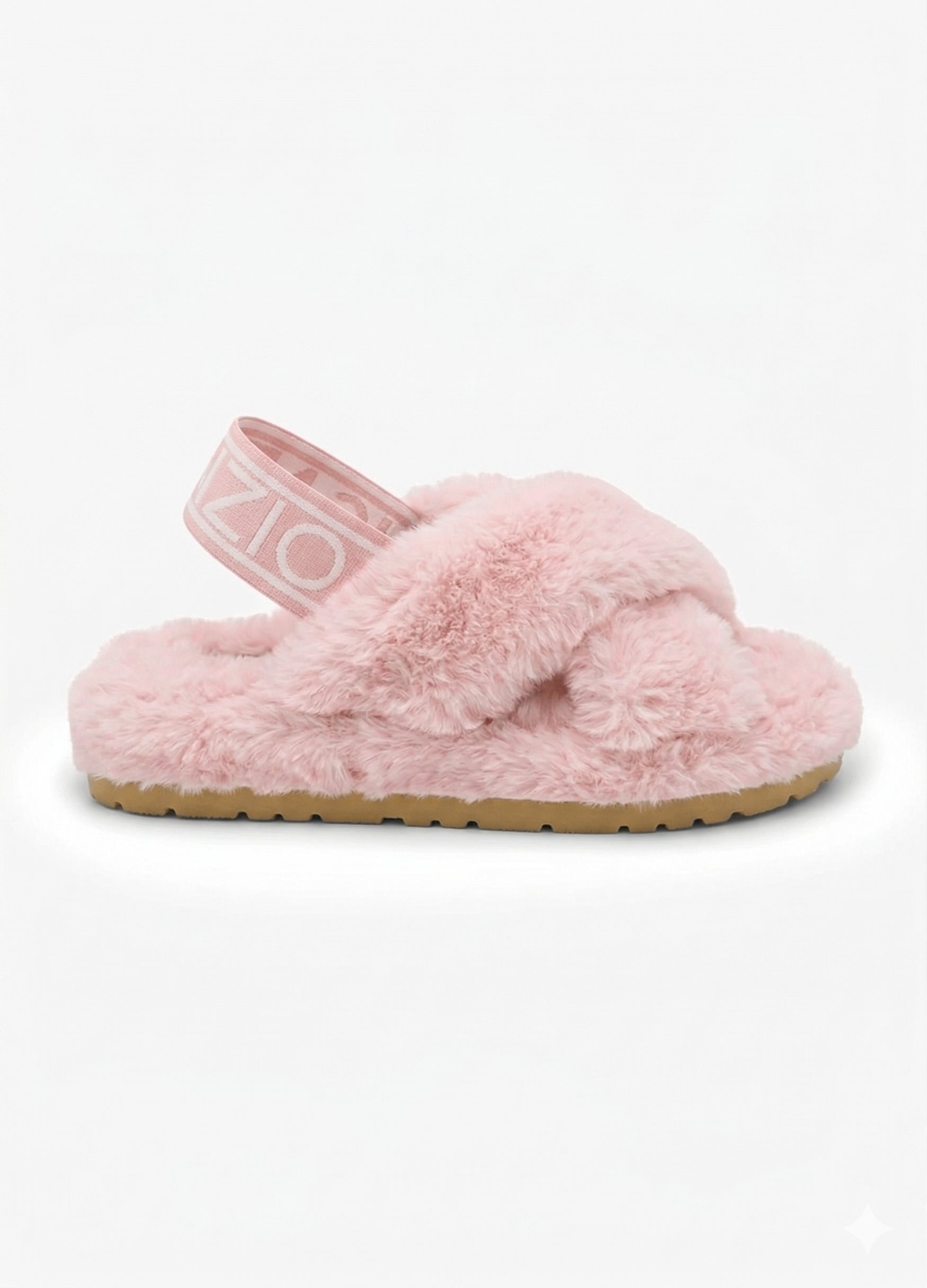 Plush Slipper - Rosa-FORVM COMERCIO EXTERIOR LTDA EPP-Capezio Brazil